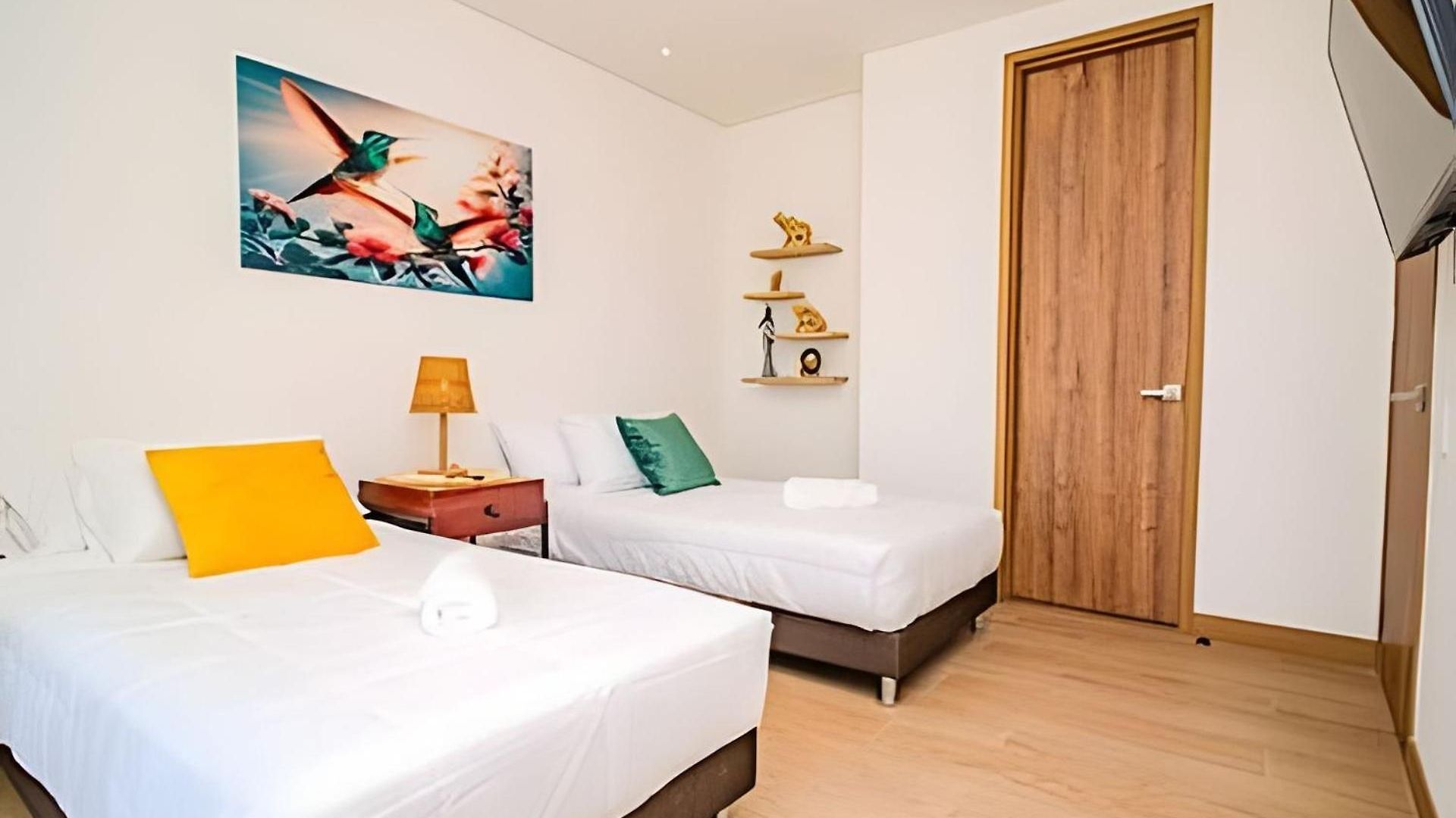 Apartamento Exclusivo 1br Apt, Vista Al Mar&centro Cartagena
