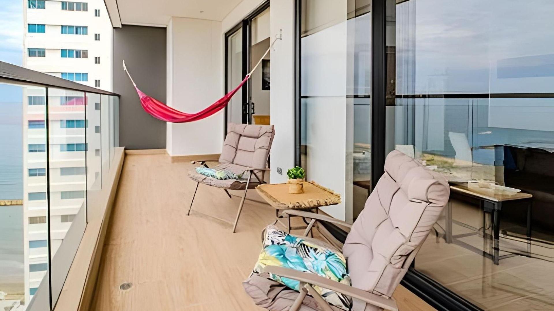 Exclusivo 1br Apt, Vista Al Mar&centro * Cartagena